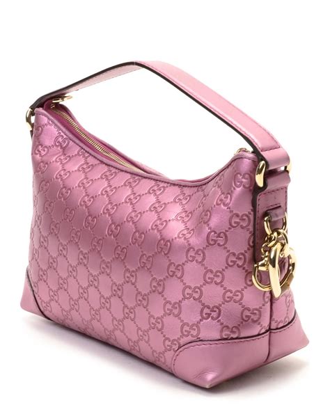 pink heart gucci bag|Gucci over shoulder bag.